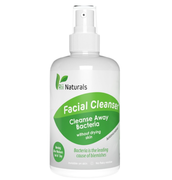 Rii Naturals Hypochlorous Acid Facial Cleanser Spray 8oz (240ml)