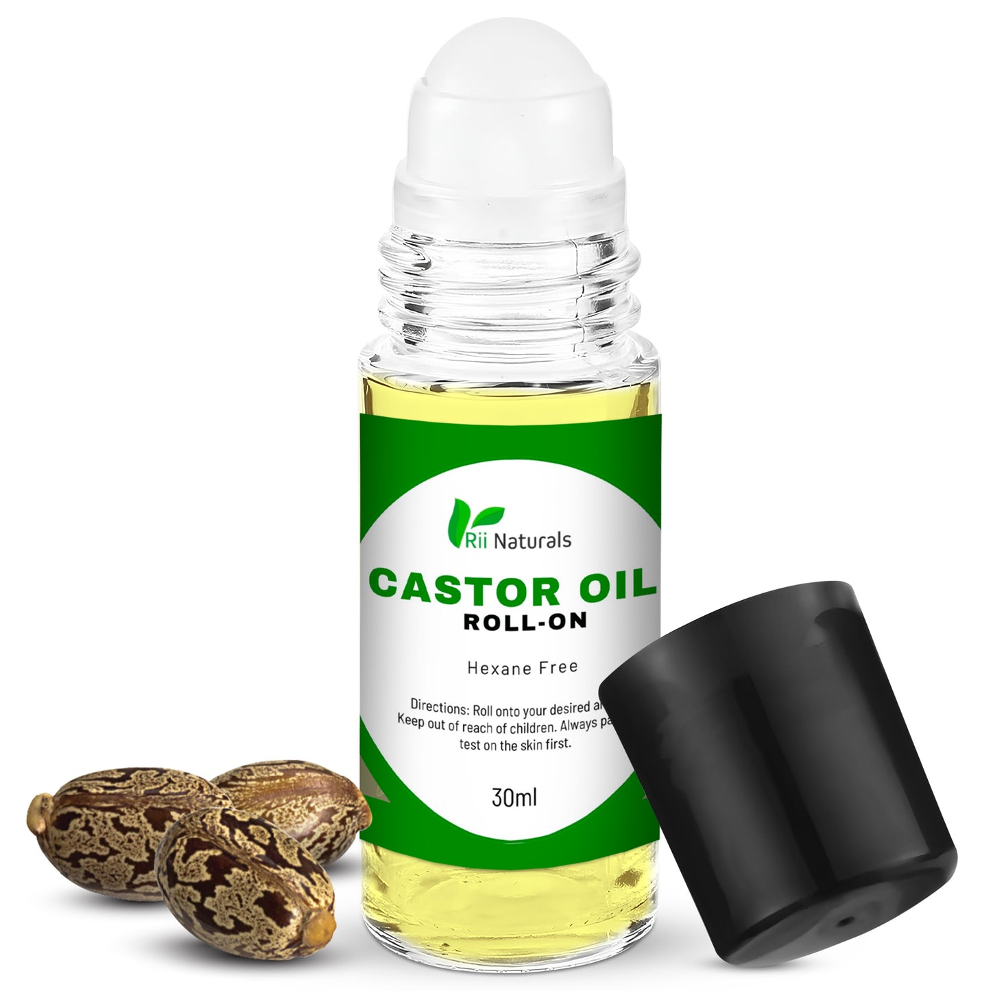 Castor Oil Roll-On USDA Organic 100% Pure