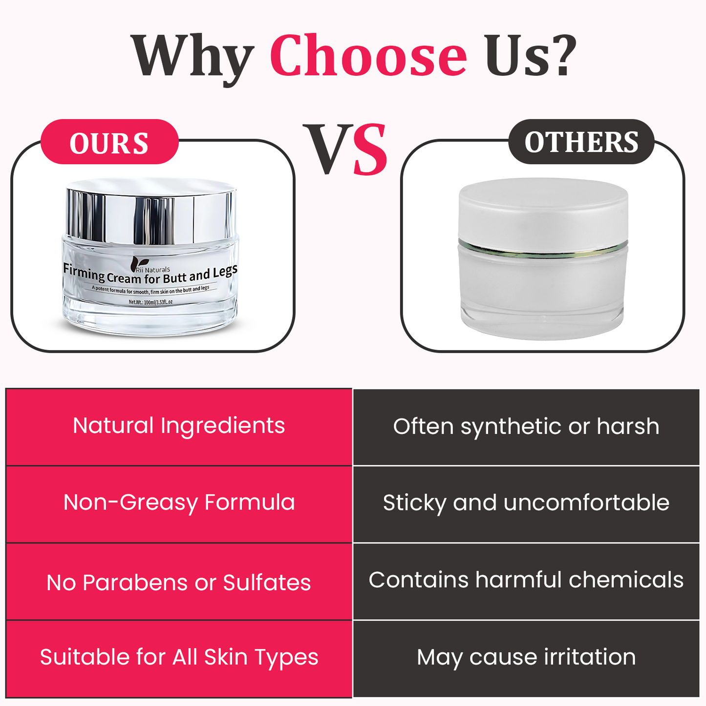 Anti Cellulite Extra Firming Tightening Body Cream For Butt & Legs Skin Repair