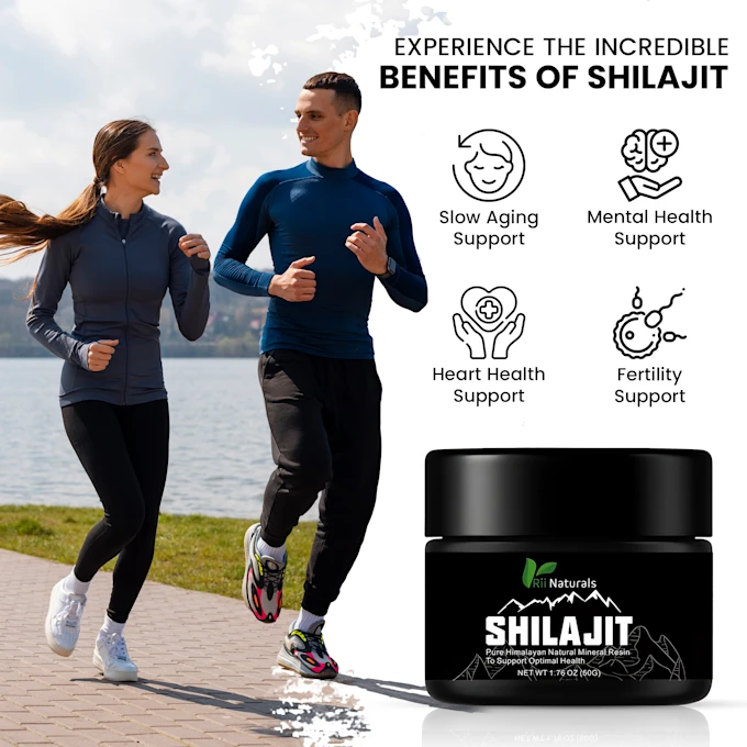 Pure Himalayan Shilajit Resin, Organic, Extremely Potent, Natural, Fulvic Acid