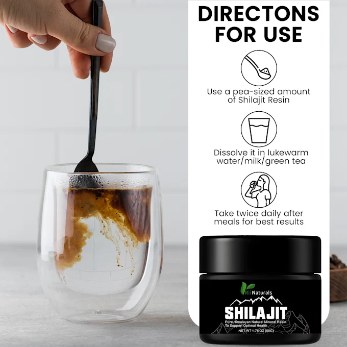 Pure Himalayan Shilajit Resin, Organic, Extremely Potent, Natural, Fulvic Acid