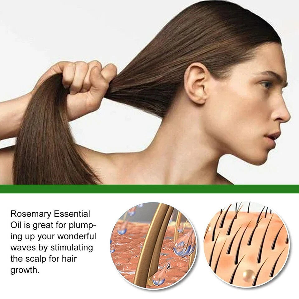 Rosemary and Mint Rapid Hair Growth Oil 4oz (120 ml)
