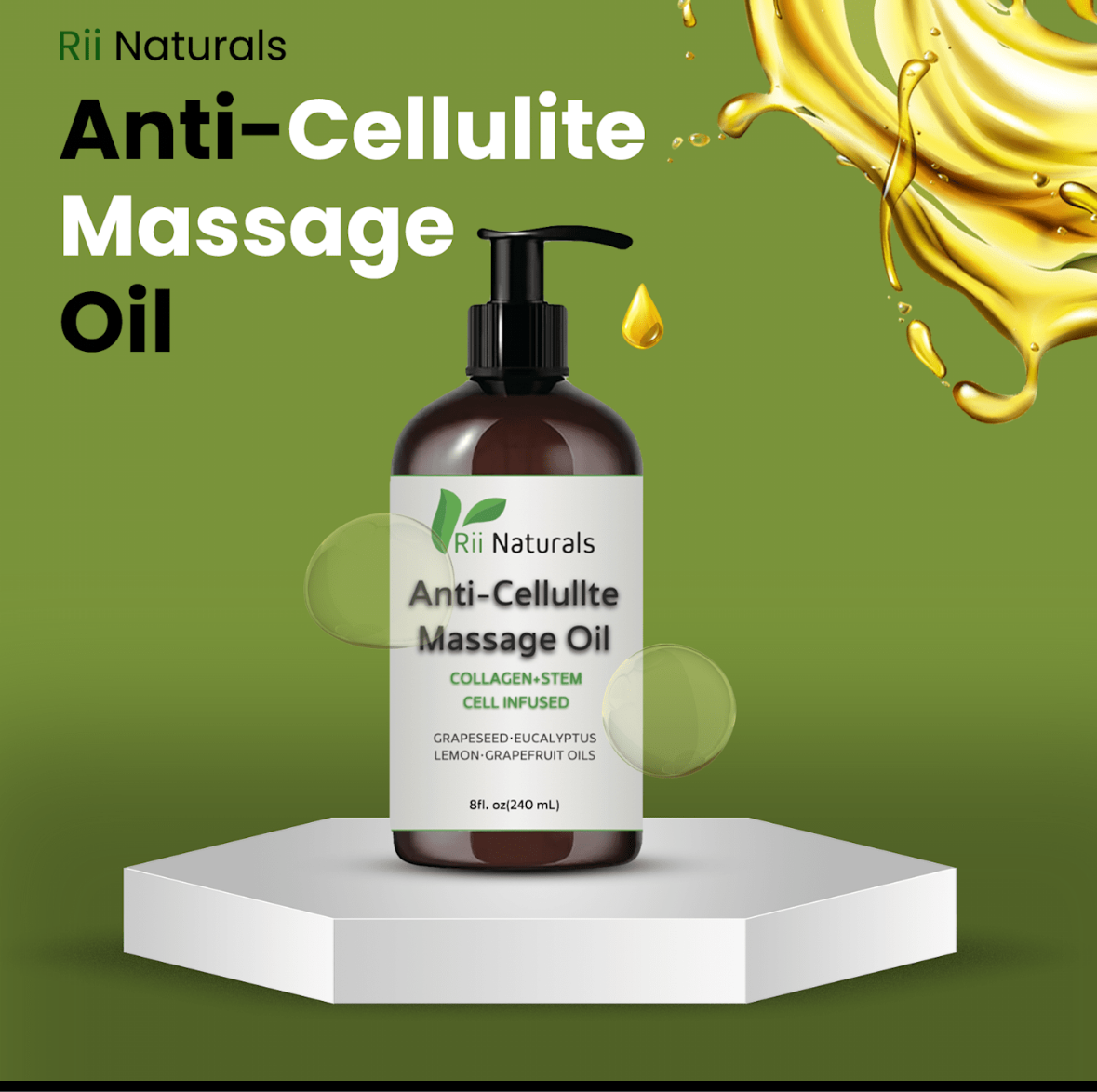 Anti Cellulite Massage Oil