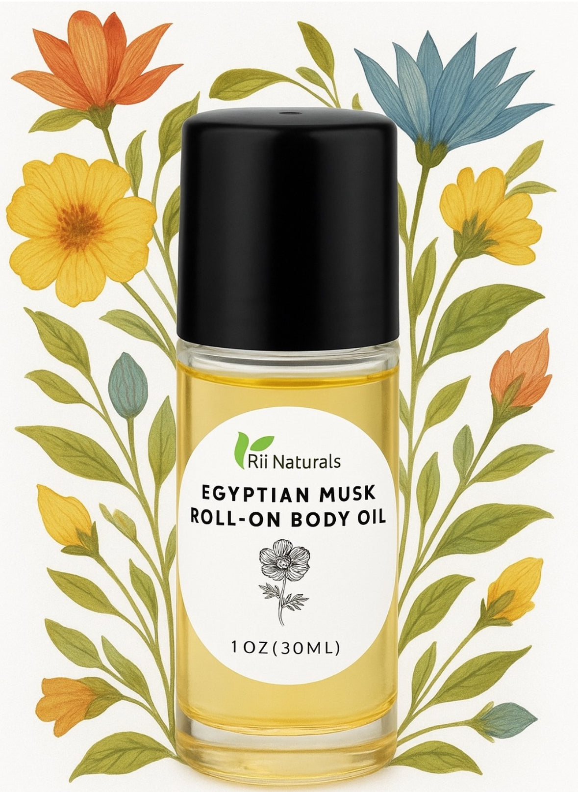 Egyptian Musk Perfume Body Oil Roll-On 1oz(30ml)