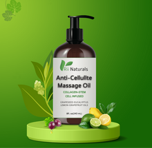 Cellulite Massage Oil + Pink Massage Roller | Rii Naturals
