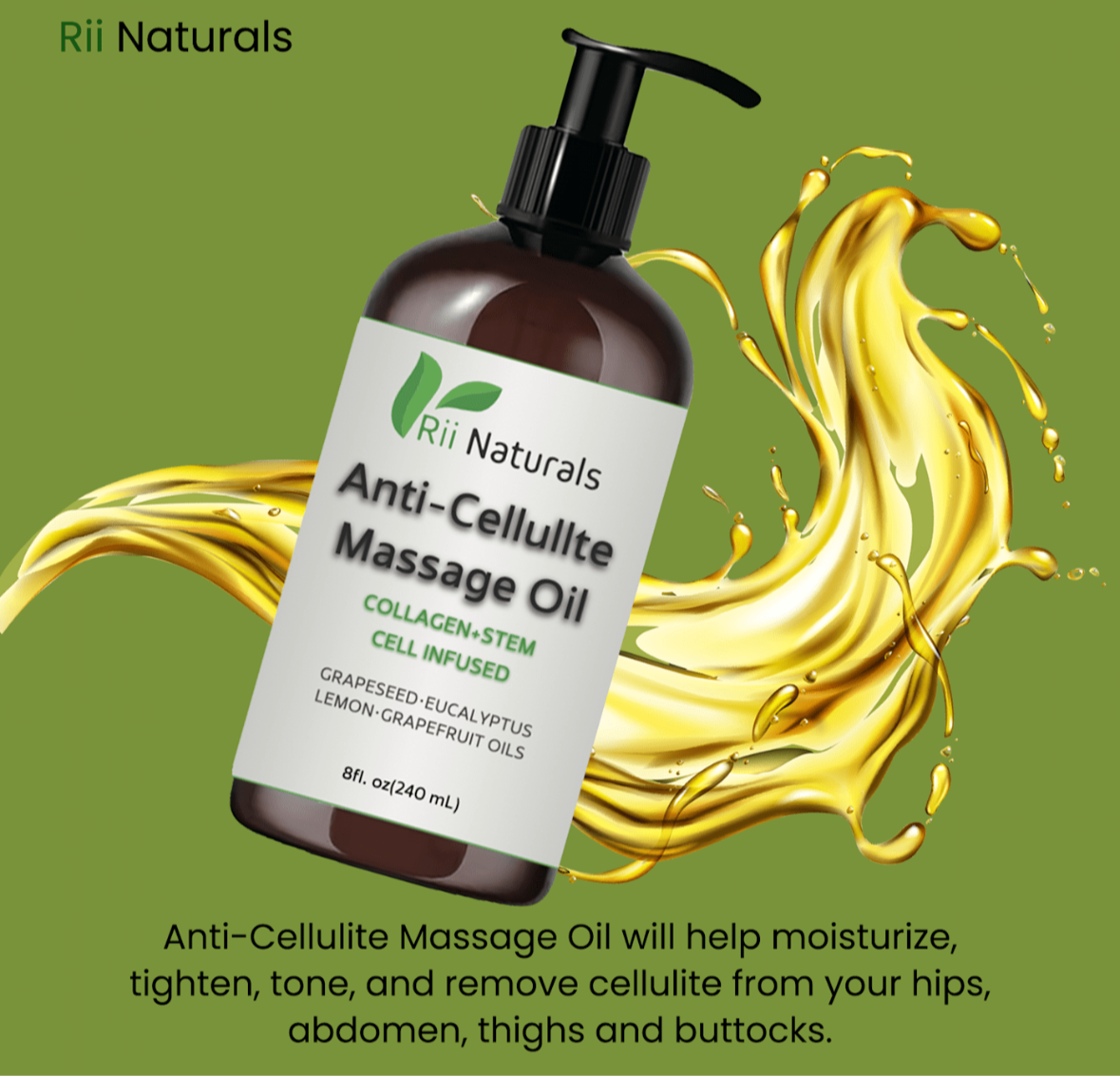 Anti Cellulite Massage Oil