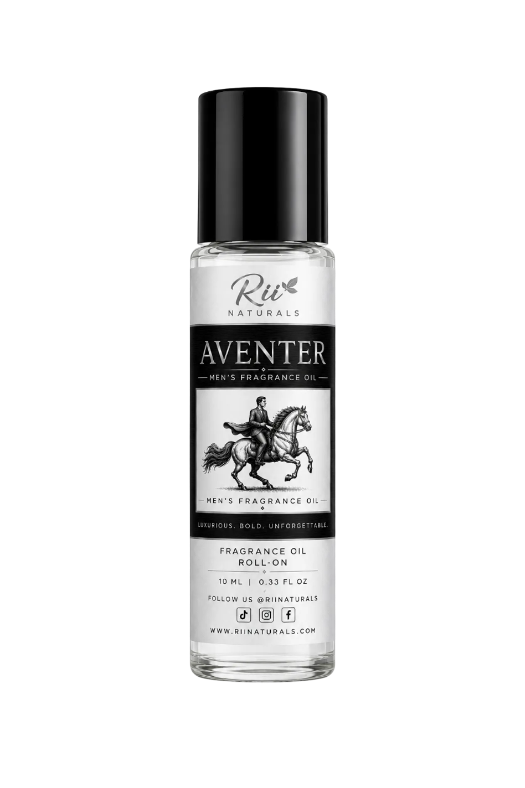Aventer Cologne Perfume Oil | Men's Long Lasting Roll-On Fragrance | 10ml