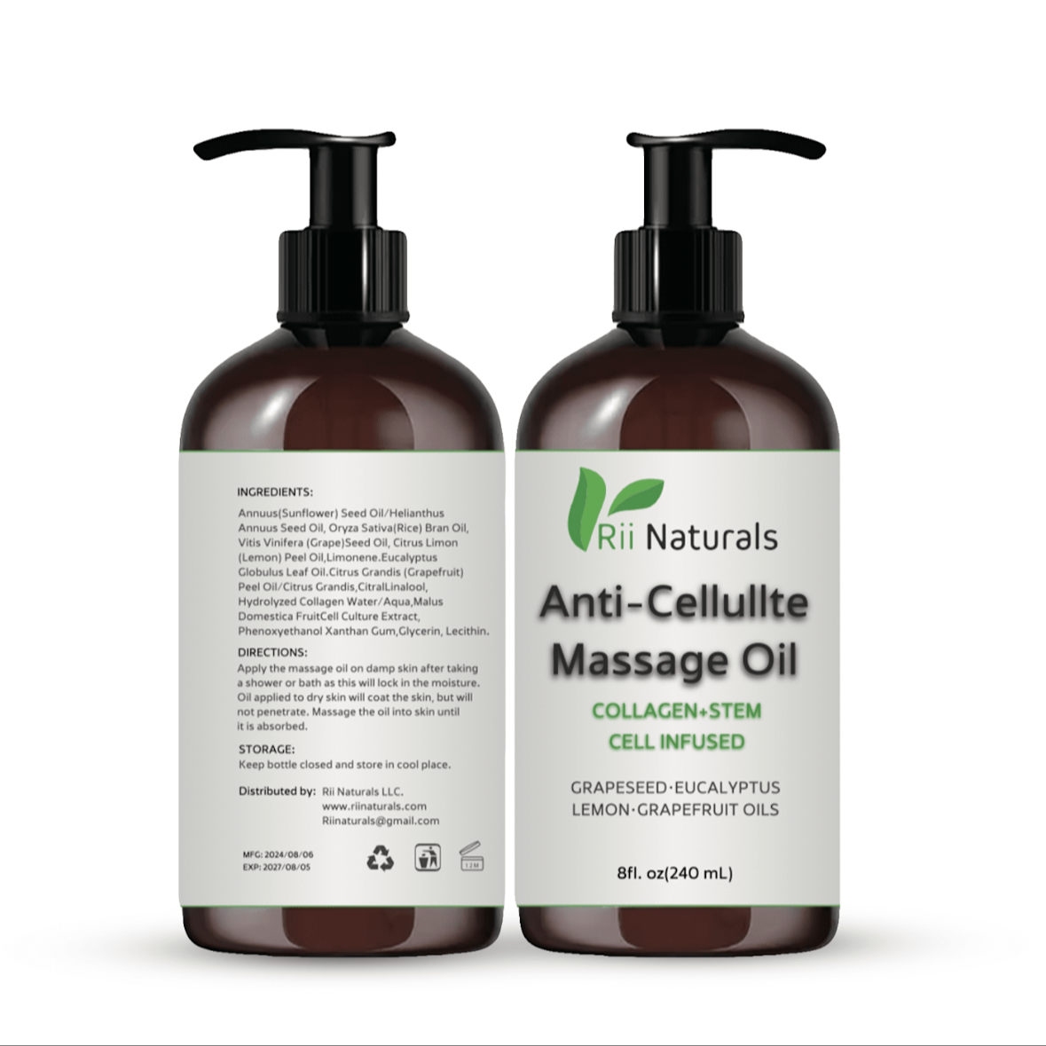 Anti Cellulite Massage Oil