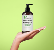 Cellulite Massage Oil + Pink Massage Roller | Rii Naturals
