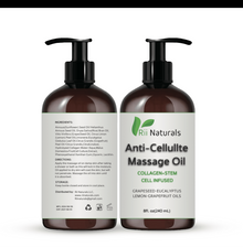Cellulite Massage Oil + Pink Massage Roller | Rii Naturals