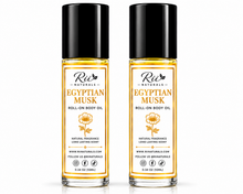 Egyptian Musk Perfume Oil 2-Pack | 10ml Roll-On | Rii Naturals