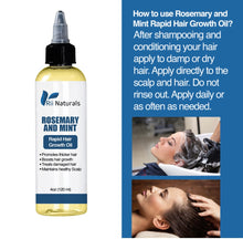 Rosemary Peppermint & Fenugreek Hair Oil – 4 oz | Rii Naturals