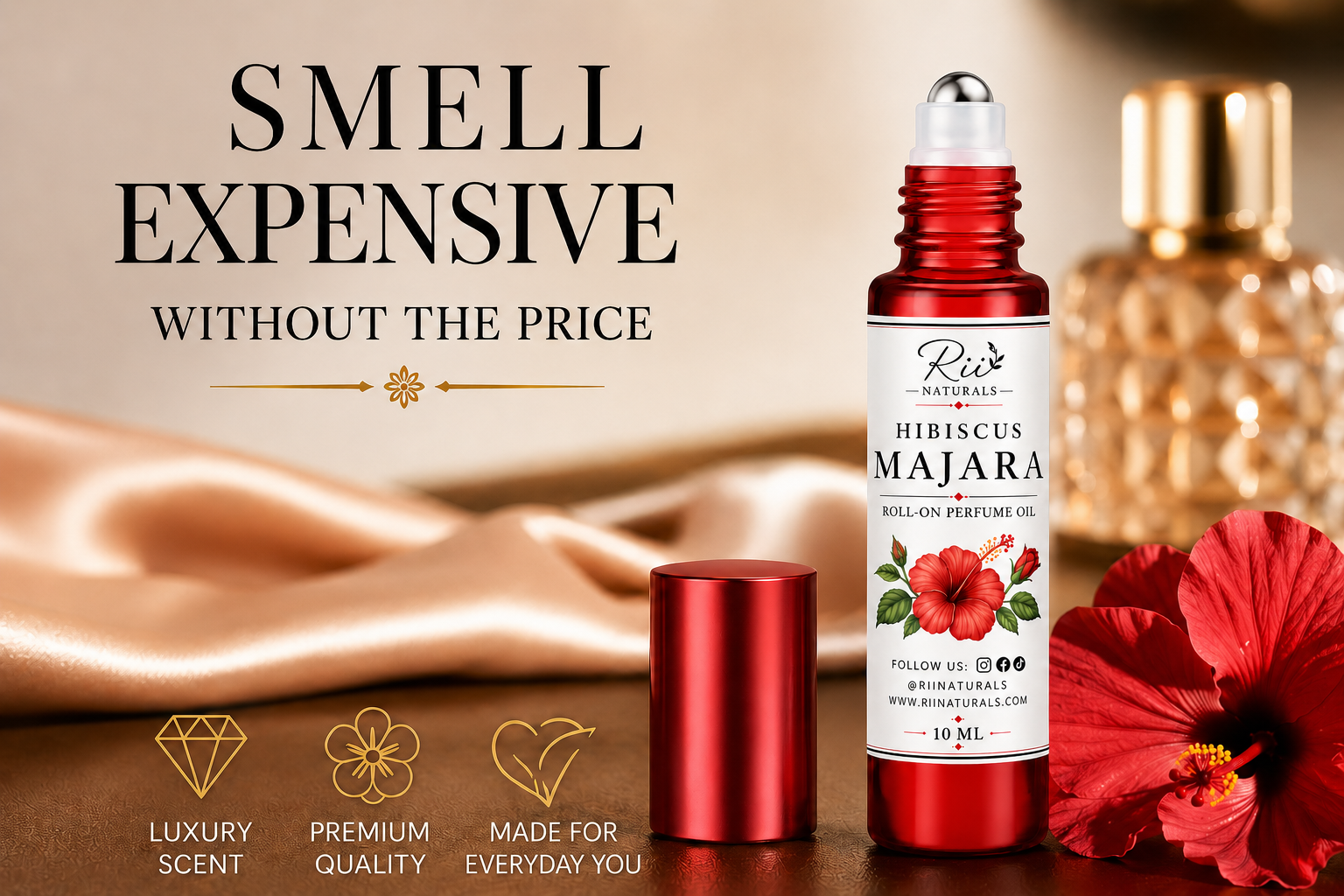 Hibiscus Majara Perfume Fragrance Oil 10ml