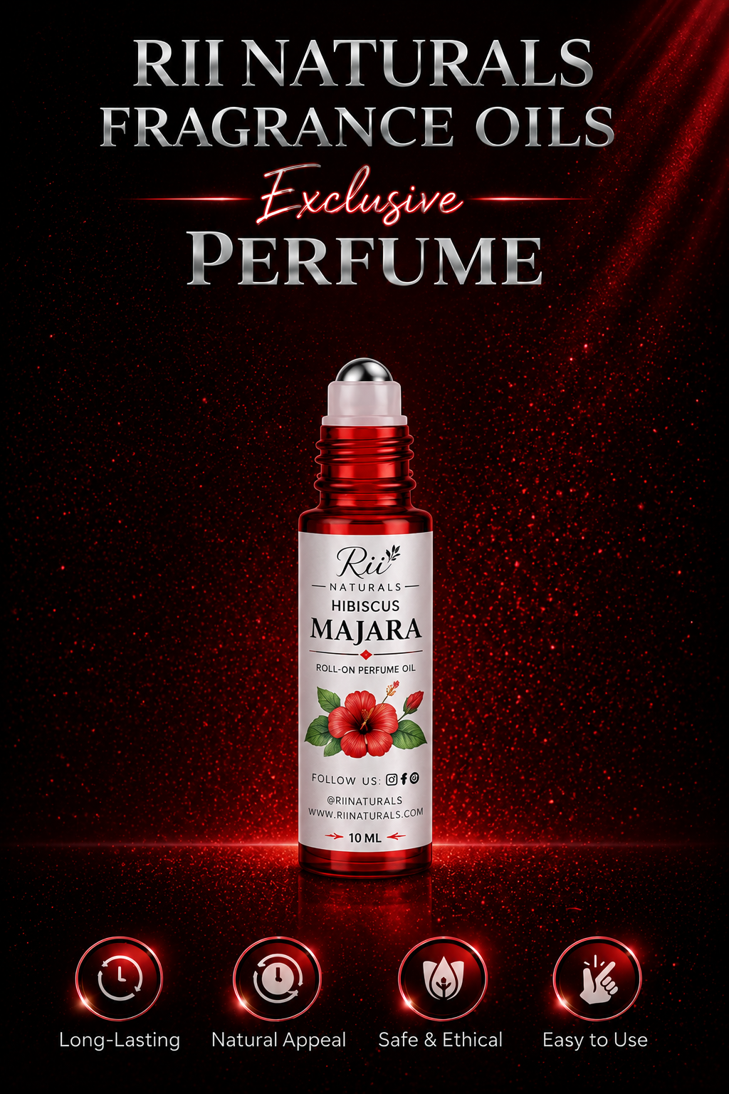 Hibiscus Majara Perfume Fragrance Oil 10ml