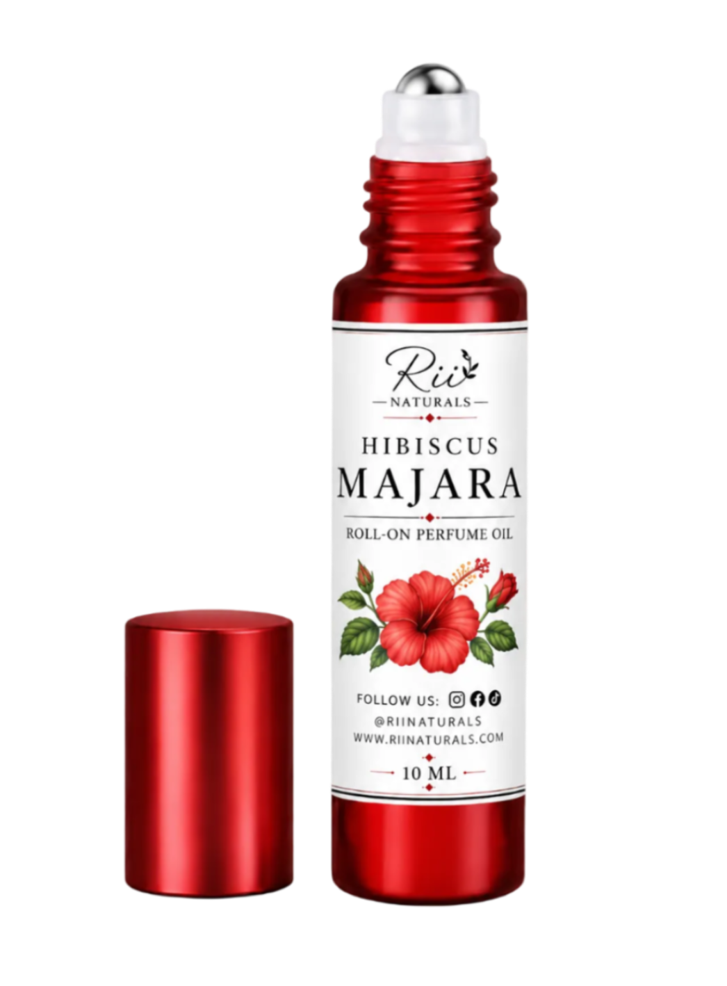 Hibiscus Majara Perfume Oil 10ml Roll-On | Rii Naturals