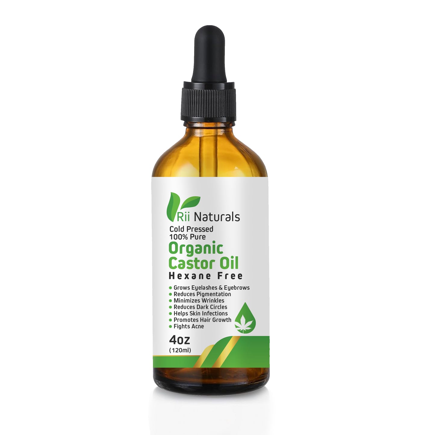 Organic Castor Oil 4oz 120ml