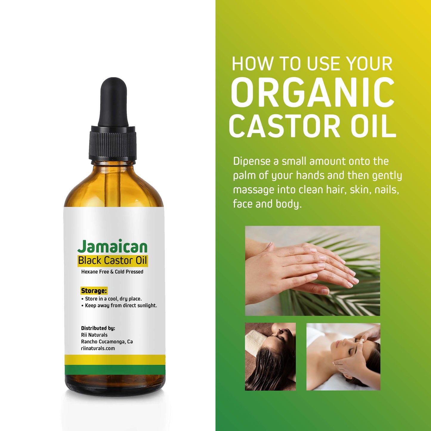 Jamaican Black Castor Oil 4oz (120ml)