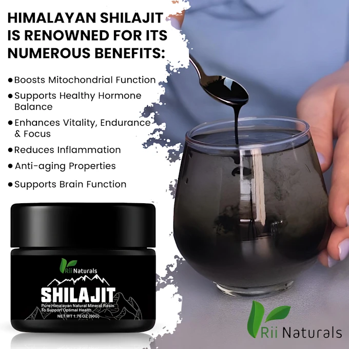 Pure Himalayan Shilajit Resin, Organic, Extremely Potent, Natural, Fulvic Acid