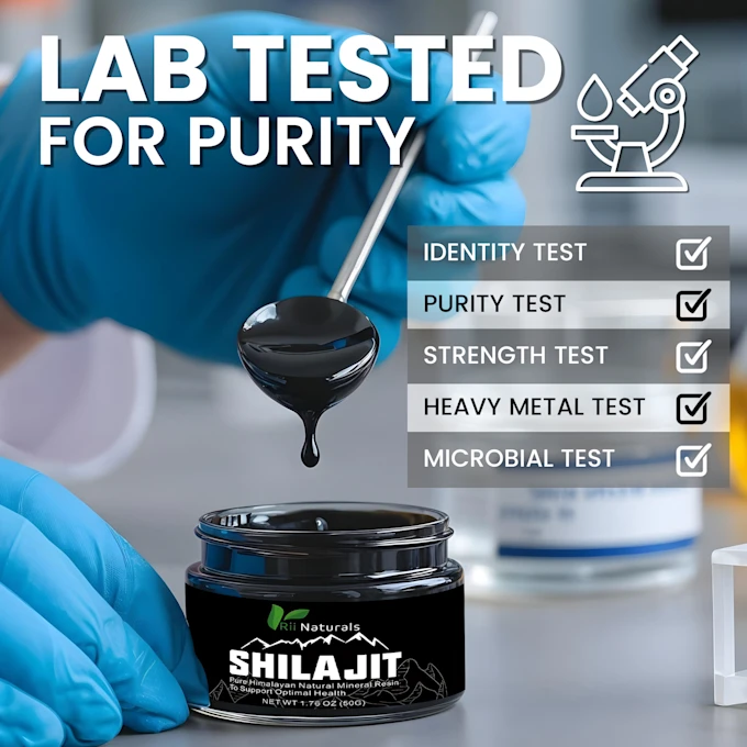 Pure Himalayan Shilajit Resin, Organic, Extremely Potent, Natural, Fulvic Acid