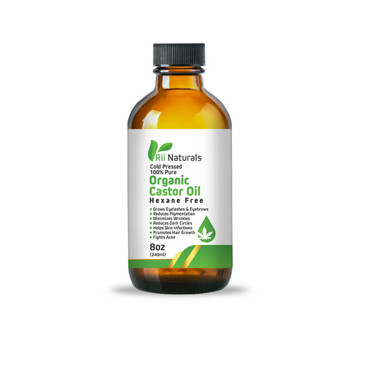 Organic Castor Oil 8oz 240ml