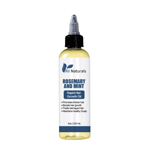 Rosemary and Mint Rapid Hair Growth Oil 4oz (120 ml)