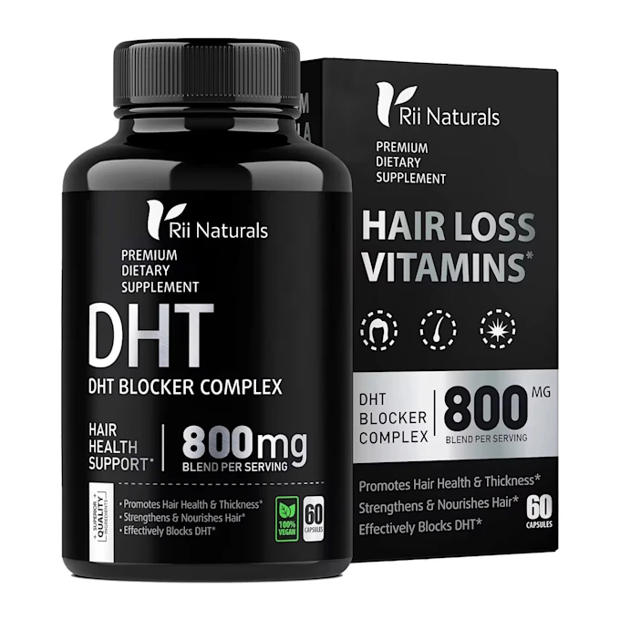 DHT Blocker Hair Fast Growth Pills with Saw Palmetto To Prevent Hair Loss