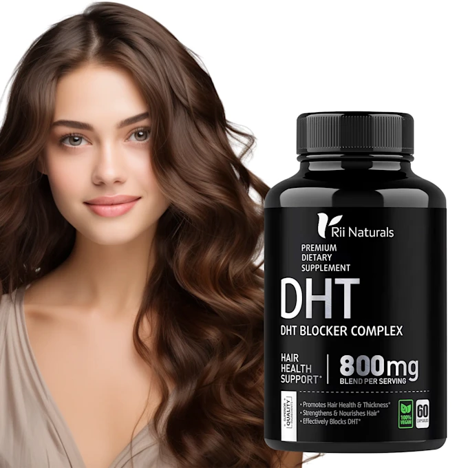 DHT Blocker Hair Fast Growth Pills with Saw Palmetto To Prevent Hair Loss