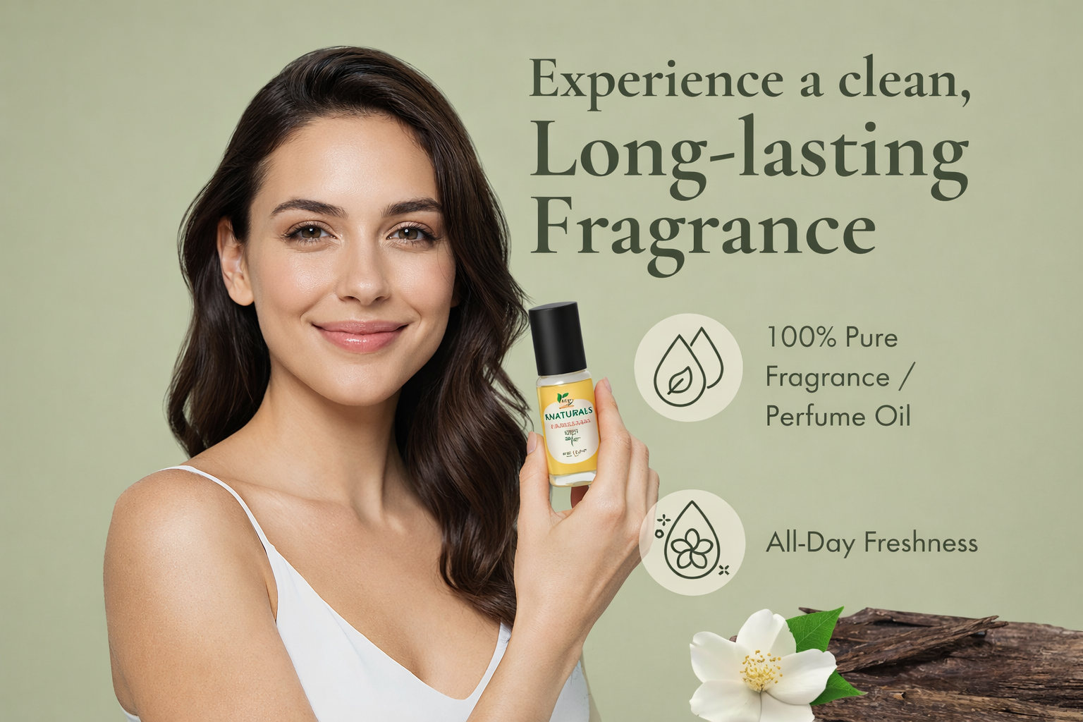 Egyptian Musk Perfume Body Oil Roll-On 1oz(30ml)