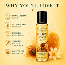 Golden Honey Perfume Oil | Sweet Honey Roll-On Fragrance | Rii Naturals
