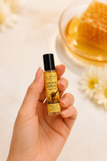 Golden Honey Perfume Oil | Sweet Honey Roll-On Fragrance | Rii Naturals