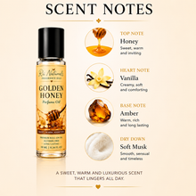Golden Honey Perfume Oil | Sweet Honey Roll-On Fragrance | Rii Naturals