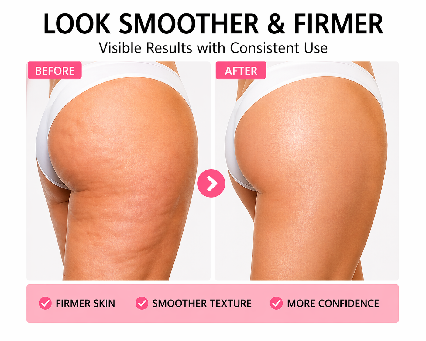 Anti Cellulite Extra Firming Tightening Body Cream For Butt & Legs Skin Repair