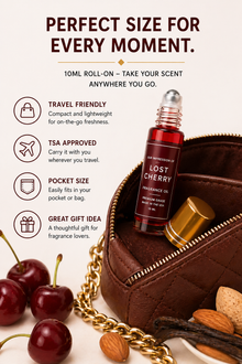 Lost Cherry Type Perfume Oil | Sweet Cherry Roll-On Fragrance | 10ml