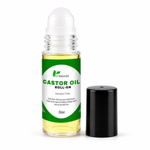 Organic Castor Oil Roll-On for Hair, Brows, Lashes & Skin – 10ml