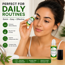 Organic Castor Oil Roll-On for Hair, Brows, Lashes & Skin – 10ml